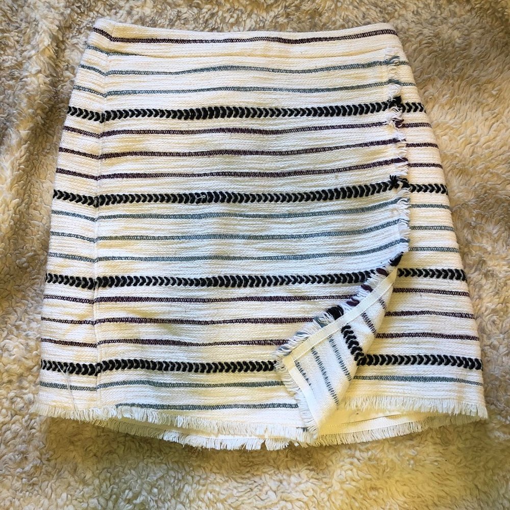 LOFT Striped Skirt